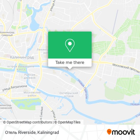 Отель Riverside map