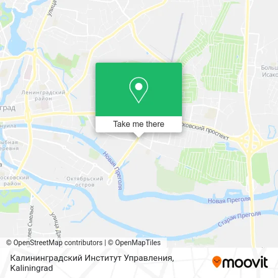 Калининградский Институт Управления map