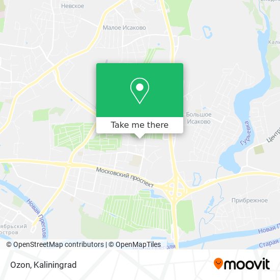 Ozon map