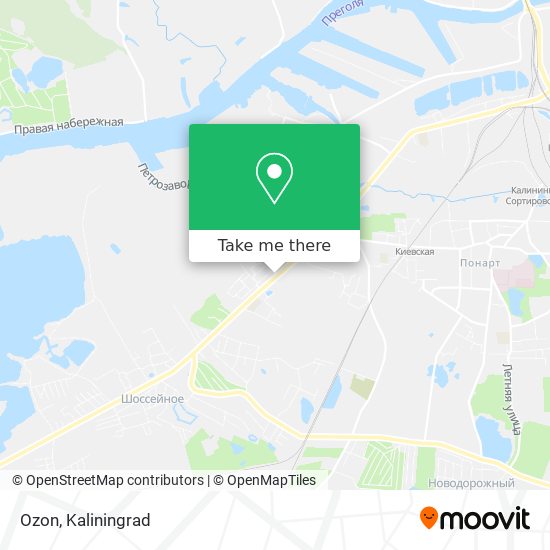 Ozon map