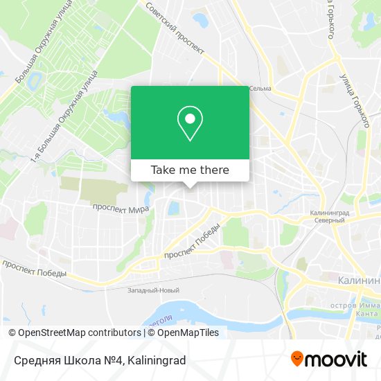 Средняя Школа №4 map