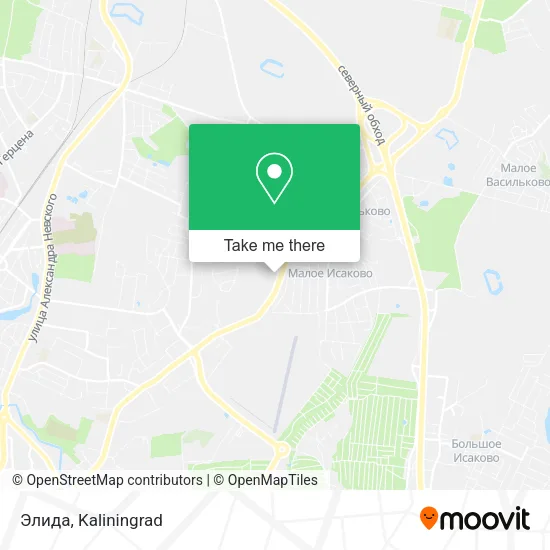Элида map