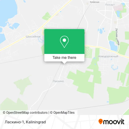 Ласкино-1 map