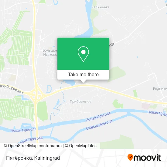 Пятёрочка map