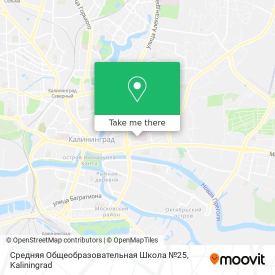Средняя Общеобразовательная Школа №25 map