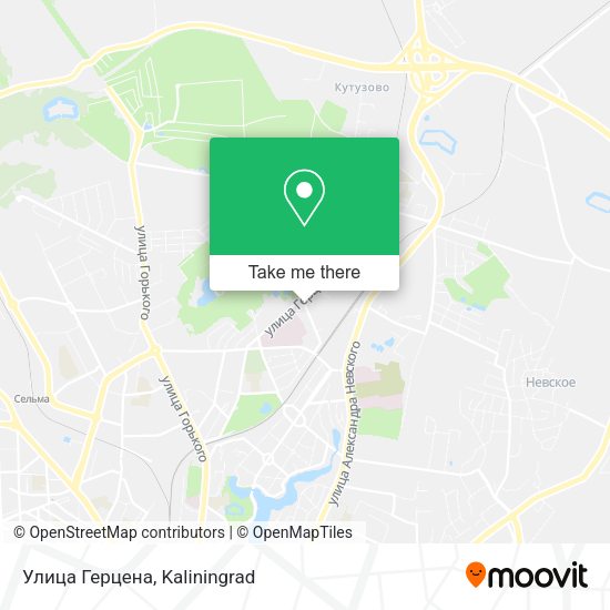Улица Герцена map