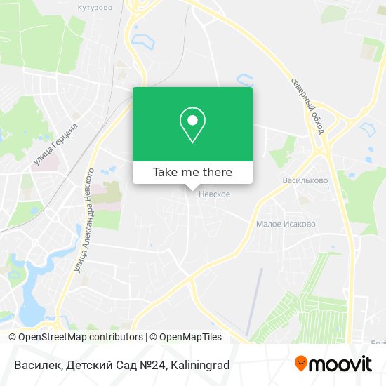 Василек, Детский Сад №24 map
