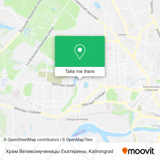 Храм Великомученицы Екатерины map