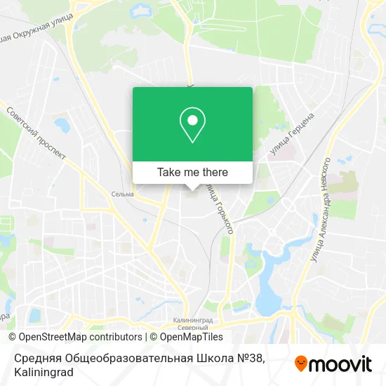 Средняя Общеобразовательная Школа №38 map