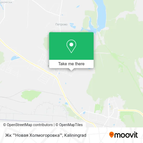 Жк ""Новая Холмогоровка"" map
