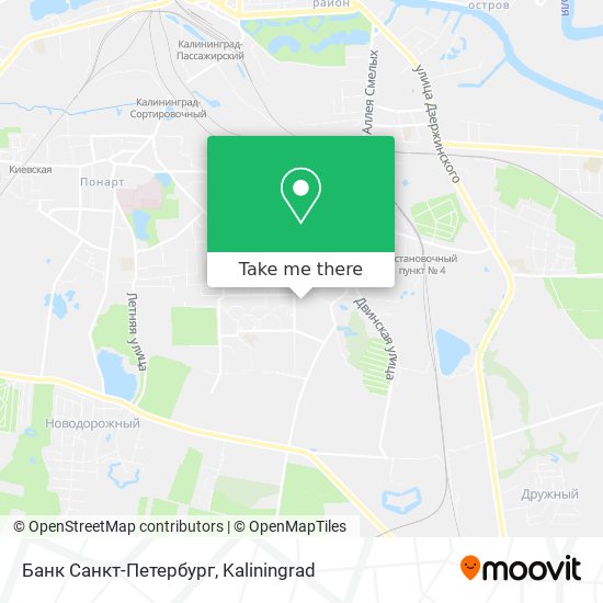 Банк Санкт-Петербург map
