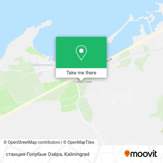 станция-Голубые Озёра map
