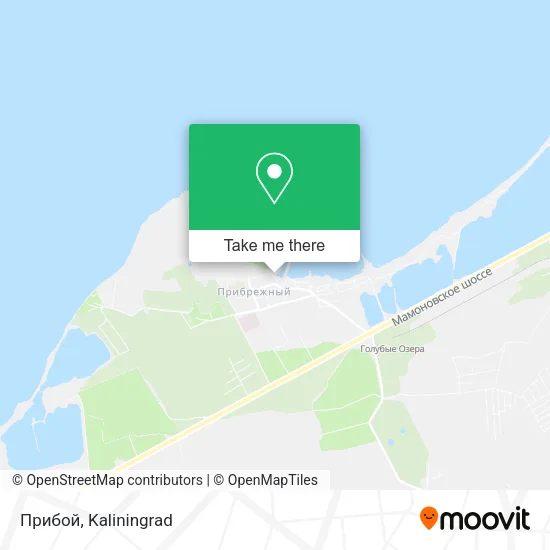 Прибой map