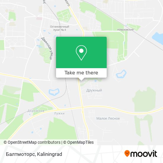Балтмоторс map