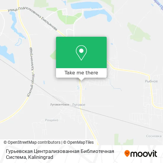 Гурьевская Централизованная Библиотечная Система map