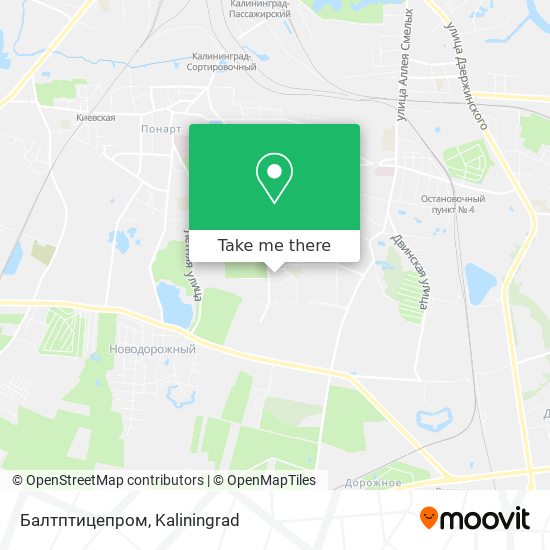 Балтптицепром map