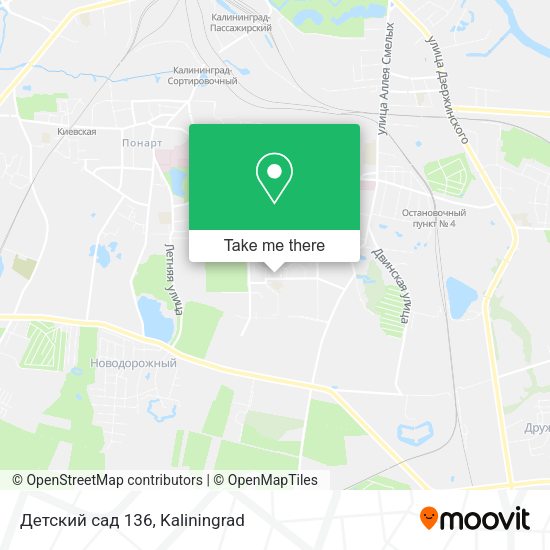 Детский сад 136 map