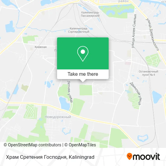 Храм Сретения Господня map