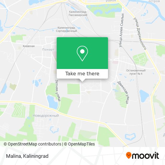 Malina map