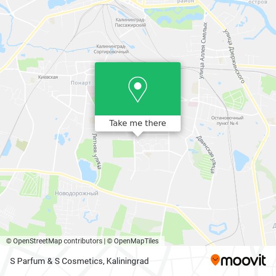 S Parfum & S Cosmetics map
