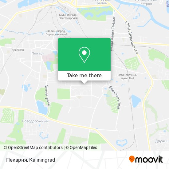 Пекарня map