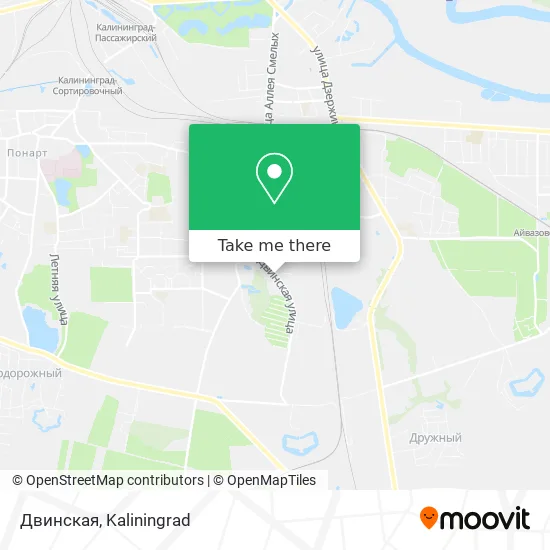 Двинская map