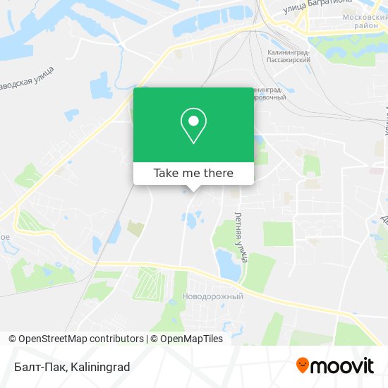 Балт-Пак map
