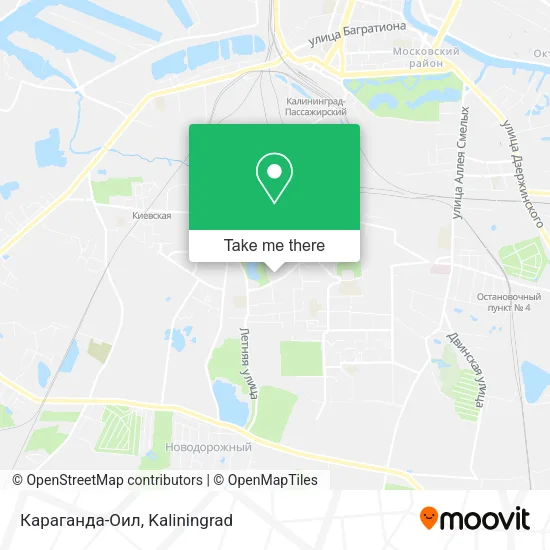 Караганда-Оил map
