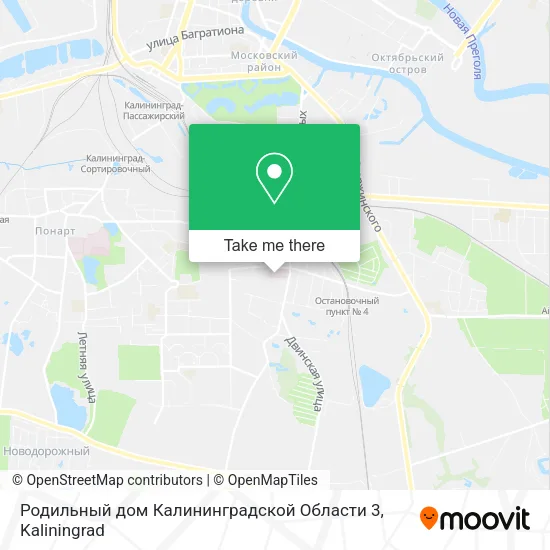 Родильный дом Калининградской Области 3 map