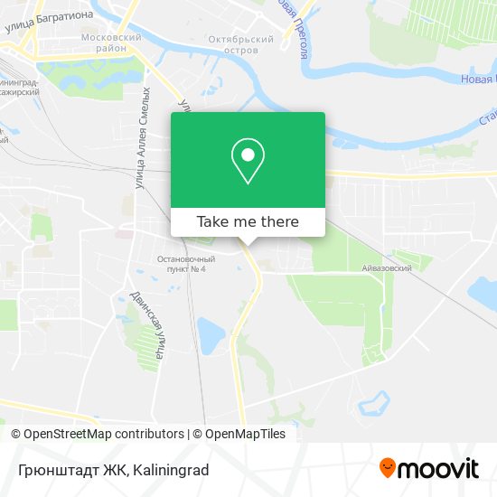 Грюнштадт ЖК map