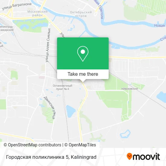 Городская поликлиника 5 map