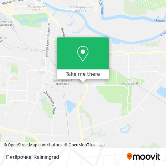 Пятёрочка map