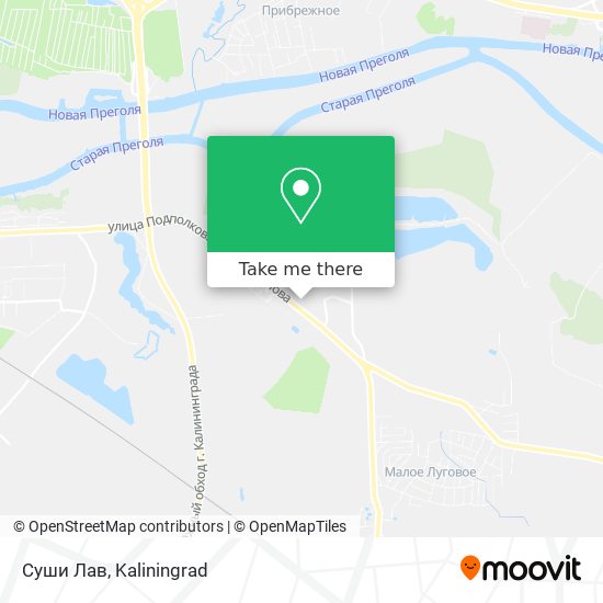 Суши Лав map