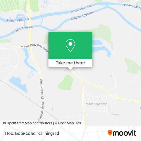 Пос. Борисово map