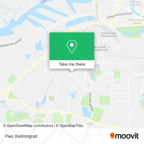 Рио map