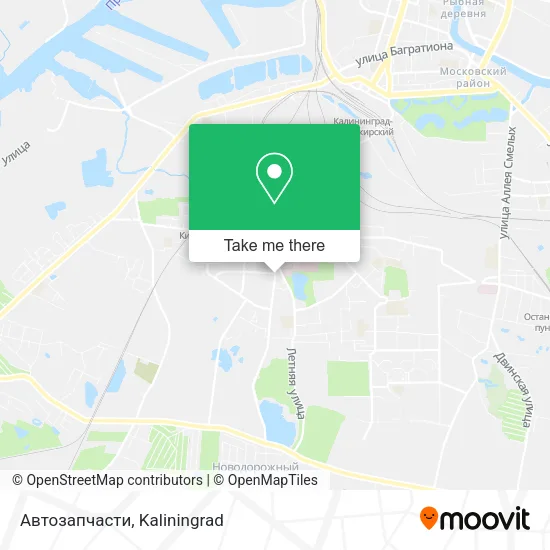 Автозапчасти map