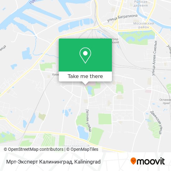 Мрт-Эксперт Калининград map