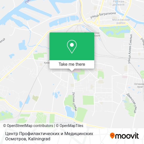 Центр Профилактических и Медицинских Осмотров map