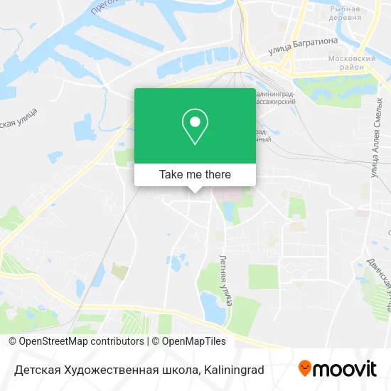 Детская Художественная школа map