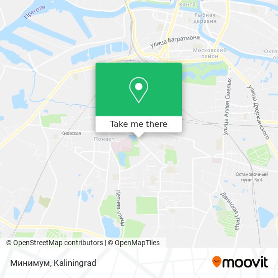 Минимум map