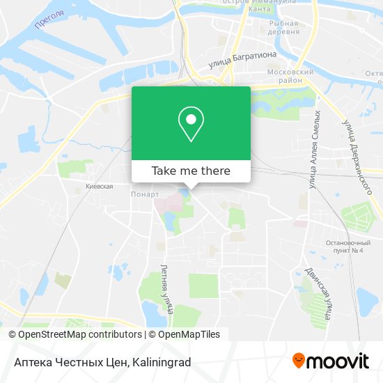 Аптека Честных Цен map