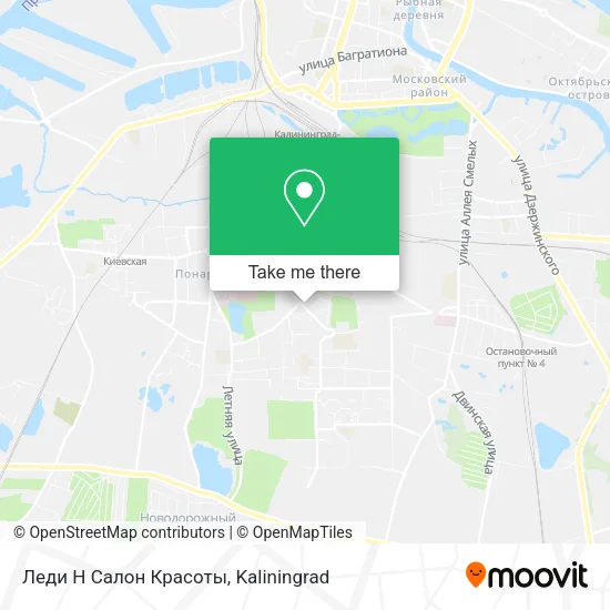 Леди Н Салон Красоты map