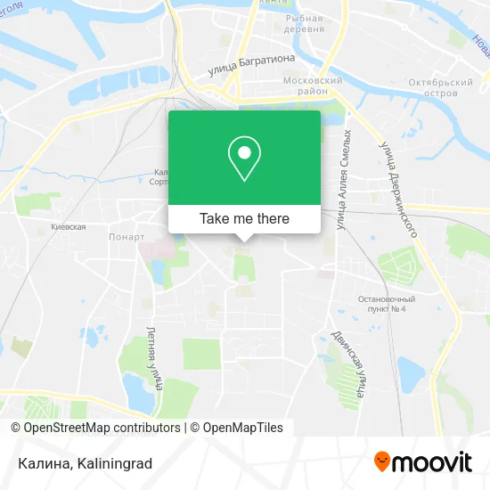 Калина map