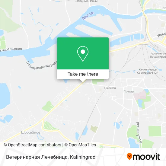 Ветеринарная Лечебница map