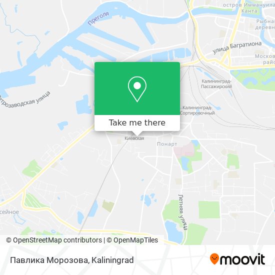 Павлика Морозова map