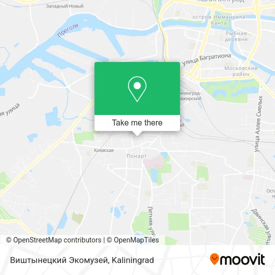 Виштынецкий Экомузей map