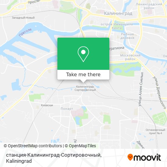 станция-Калининград-Сортировочный map