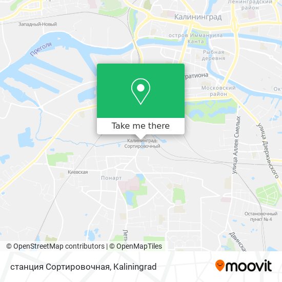 станция Сортировочная map