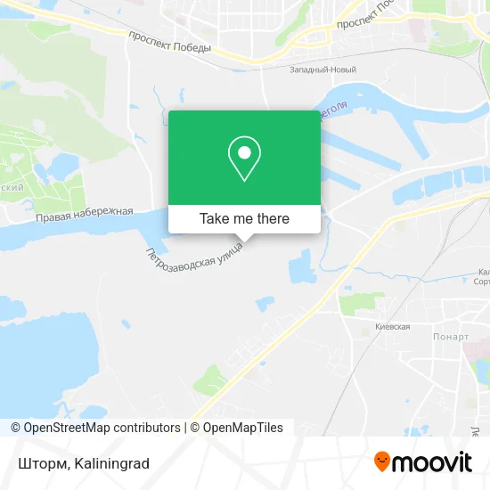 Шторм map