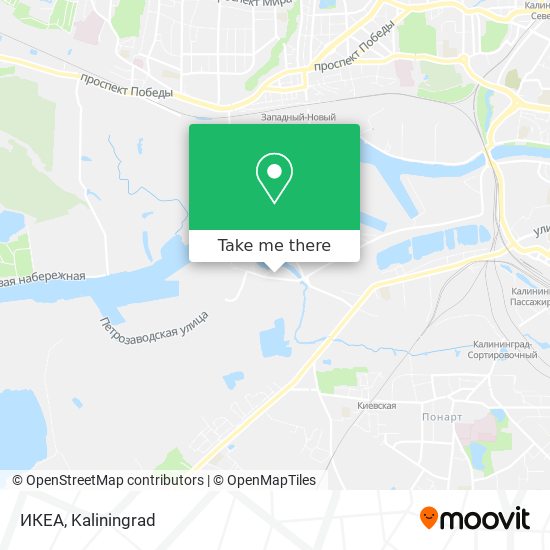 ИКЕА map